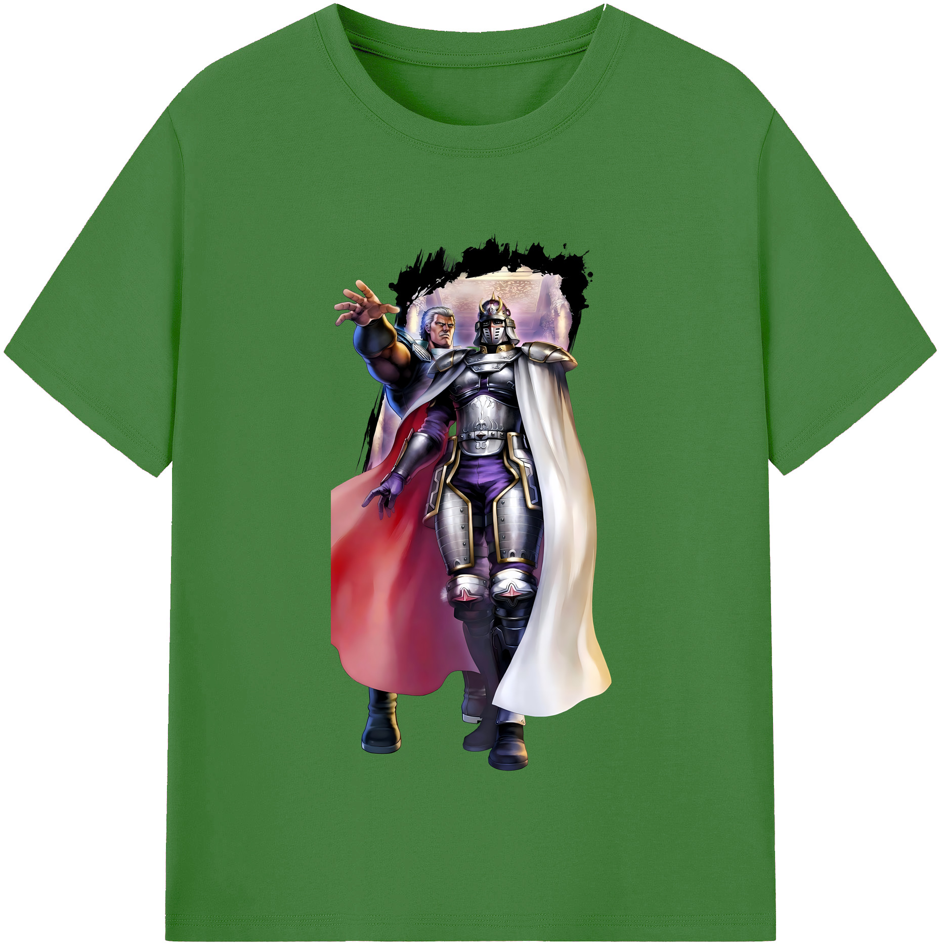 （画像用） 北斗の拳 Fist of the North Star レディースカジュアルプリントTシャツ（綿100％）